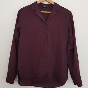 Uniqlo Button Up Collar Shirt XS